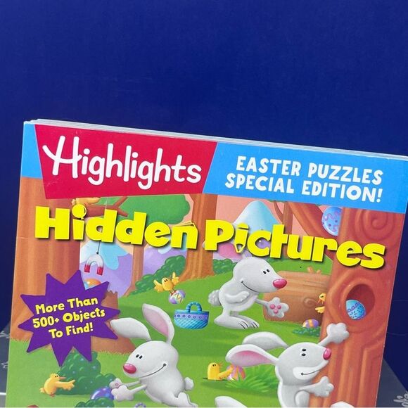 Highlights Hidden Pictures Easter Puzzles Book Special Edition NEW - Picture 2 of 5